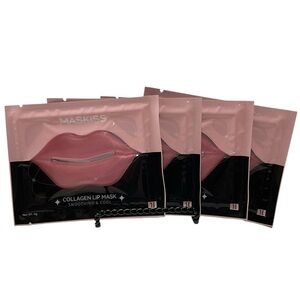 Pink Collagen Lip Mask Set of Four